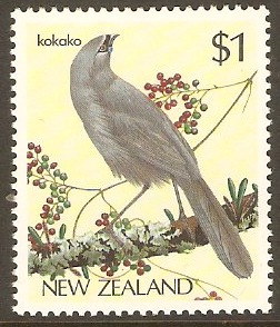New Zealand 1982 $1 Birds Series. SG1292.