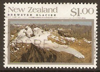 New Zealand 1992 $1 Glaciers Series. SG1678.