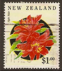 New Zealand 1992 $1 Camelias Series. SG1684.