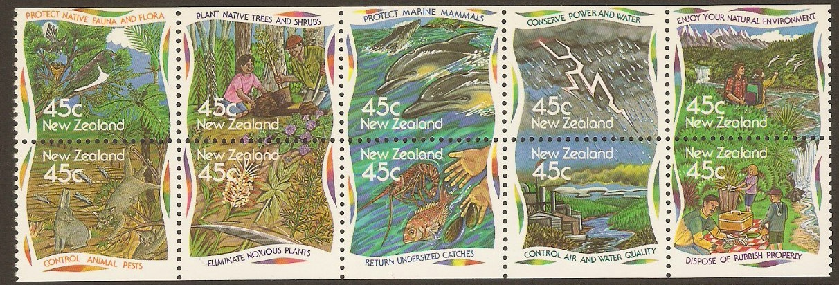 New Zealand 1995 Environment Set. SG1865-SG1874.