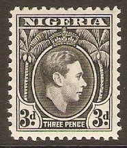 Nigeria 1938 3d Black. SG53b.