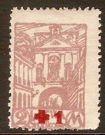 Central Lithuania 1921 2m +1m Purple. SG29.