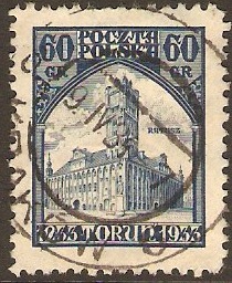 Poland 1933 Torun Anniversary. SG290.