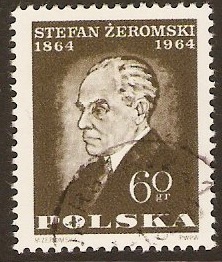 Poland 1964 Zeromski Commemoration. SG1518.