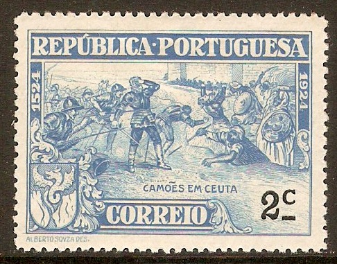 Portugal 1924 2c Camoens Commemoration series. SG600.