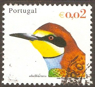 Portugal 2002 2c Birds (1st. Series). SG2914.