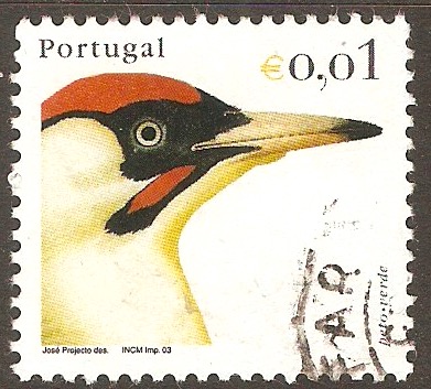 Portugal 2003 1c Birds (2nd. Series). SG2988.
