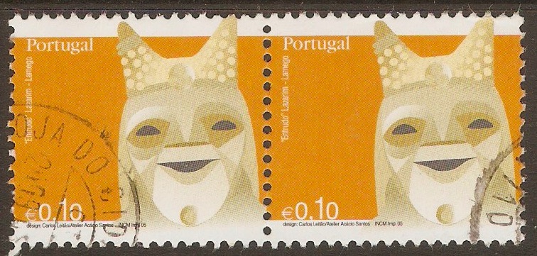 Portugal 2005 10c Masks series. SG3177.