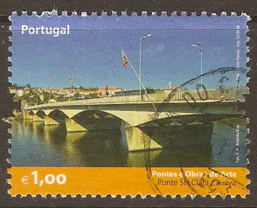 Portugal 2008 E1 Bridges series. SG3633.