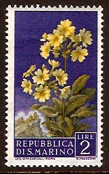 San Marino 1957 2l. Polyanthuses. SG529.