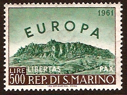 San Marino 1960 Europa Stamp. SG640.