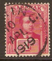 Sarawak 1918 4c Rose-red. SG53a.