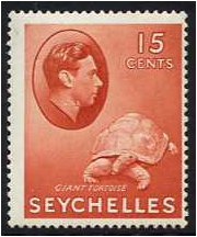 Seychelles 1938 15c Brown-carmine. SG139a.