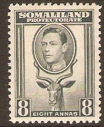 Somaliland Protectorate 1938 8a Grey. SG99.