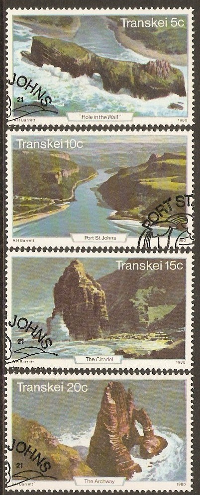 Transkei 1980 Tourism Set. SG79-SG82.