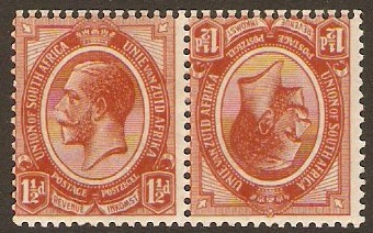 South Africa 1913 1½d. Chestnut. SG5a.