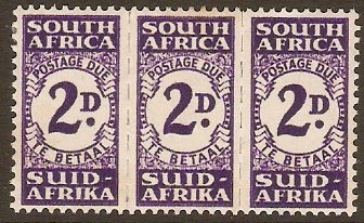 South Africa 1943 2d Dull violet. SGD32.