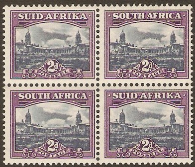 South Africa 1947 2d Slate-blue and purple. SG116.