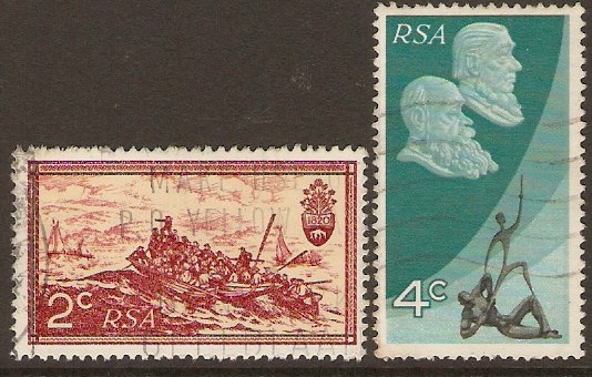 South Africa 1971 Republic Anniversary Set. SG305-SG306.