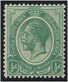 South Africa 1913 ½d. Green. SG3w.