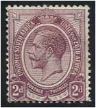 South Africa 1913 2d. Dull Purple. SG6.