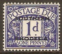 Southern Rhodesia 1951 1d violet-blue. SGD2.