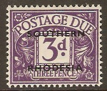 Southern Rhodesia 1951 3d violet. SGD4.