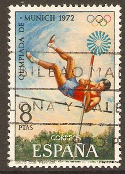 Spain 1972 8p Olympic Games Series. SG2159.