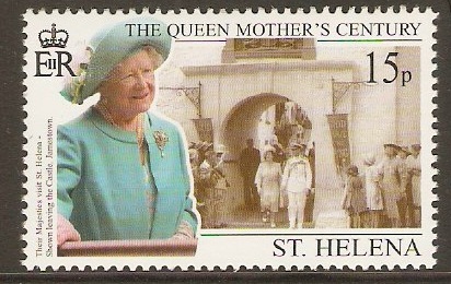 St Helena 1999 15p Queen Mother Series. SG790.