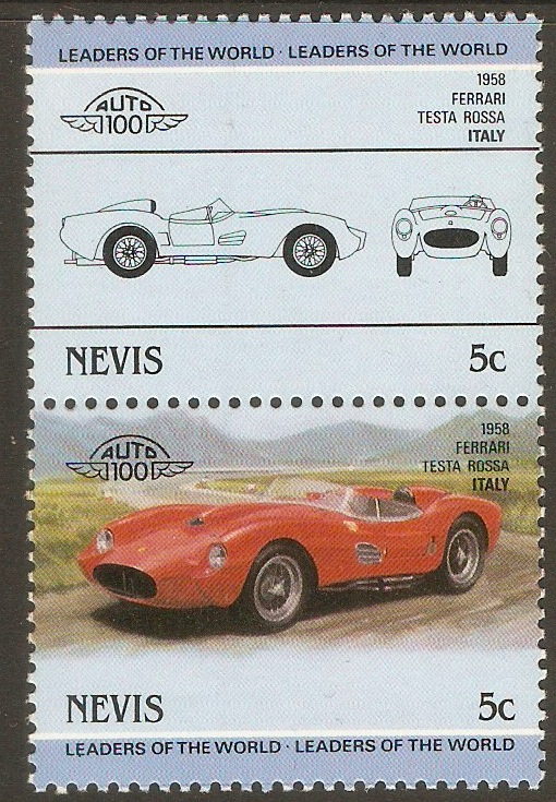 Nevis 1985 5c Automobiles (3rd.series). SG251-SG252.