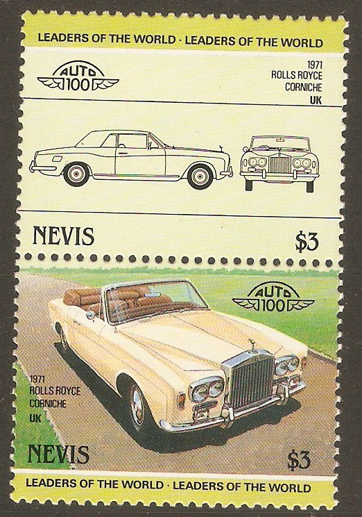 Nevis 1985 $3 Automobiles (3rd.series). SG263-SG264.