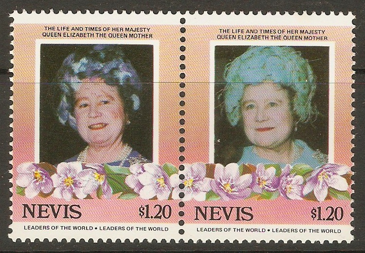 Nevis 1985 $1.20 Queen Mother series. SG313-SG314.
