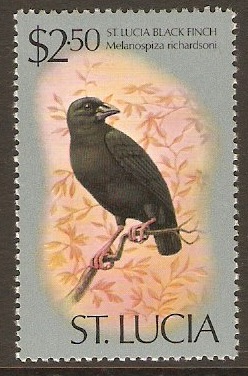 St Lucia 1976 $2.50 Birds Series. SG428.