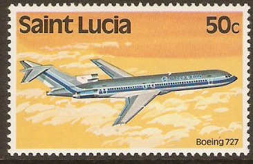 St Lucia 1980 50c Transport Series. SG543.