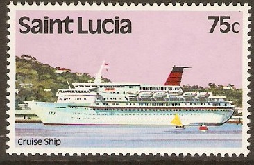 St Lucia 1980 75c Transport Series. SG544.