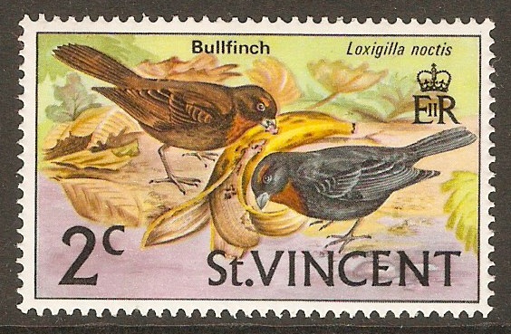 St Vincent 1970 2c Birds series. SG287.