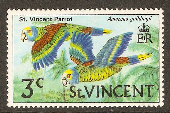 St Vincent 1970 3c Birds series. SG288.