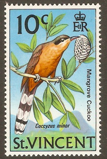 St Vincent 1970 10c Birds series. SG293.