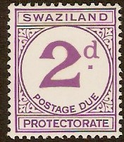Swaziland 1933 2d pale violet. SGD2.
