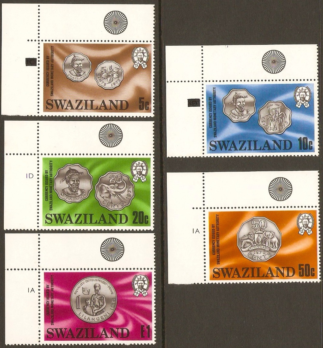 Swaziland 1979 Coins Set. SG327-SG331.