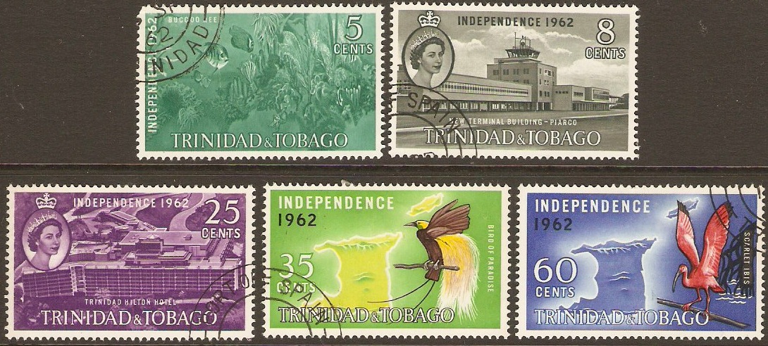 Trinidad & Tobago 1962 Independence Set. SG300-SG304.
