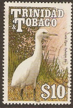 Trinidad & Tobago 1990 $10 Birds Series. SG844.