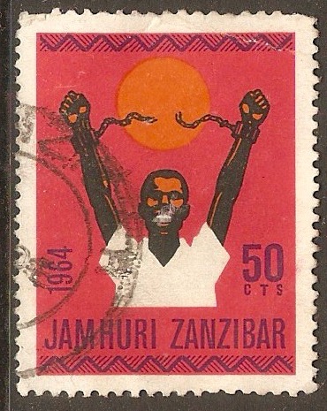 Zanzibar 1964 50c Jamhuri Zanzibar 1964 series. SG441.