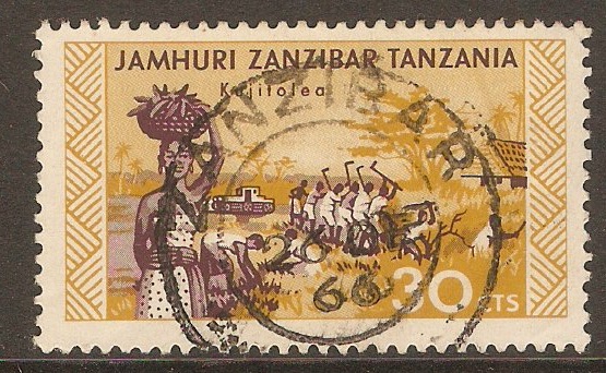 Zanzibar 1966 30c Cultural series. SG465.